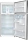 General Supreme 2-Door Refrigerator With Top Freeze, 18.1Ft, 511 Liter, Stainless Steel (Installation Not Included)