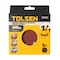 Tolsen,5pcs Sanding sheet for random orbital sander,77237,125mm / 5&quot;