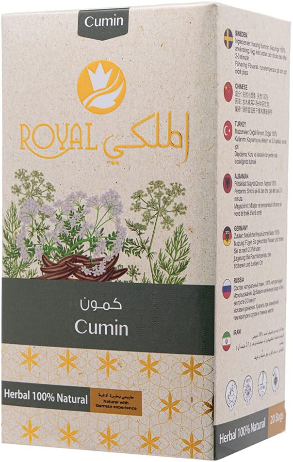 Buy Cumin tea Herbal Pure Tea Pack Of 20 Online | Carrefour UAE