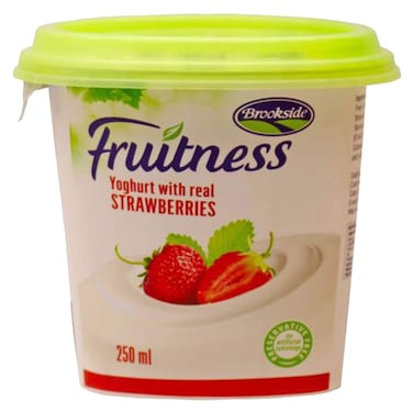 Brookside Fruitness Strawberry Yoghurt 250ml
