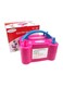 Generic - Two Nozzles Balloon Air Pump Pink/Blue 190x110x120millimeter