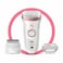 Braun Silk-epil 9-720 Wet + Dry Epilator with SE830 Facial Epilator and Cleanser