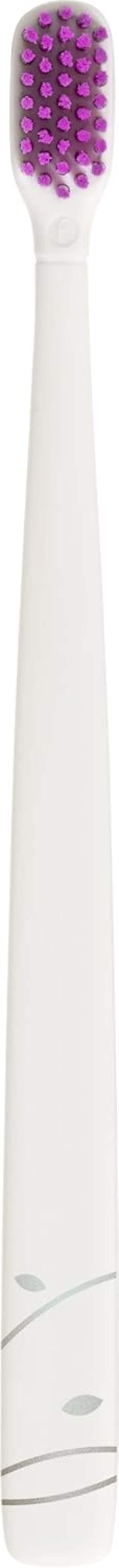 Flipper Toothbrush Flp Twigo Adults/Charcoal Brown &amp; Pepper White