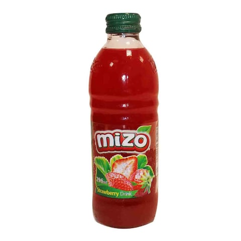 Mizo Juice Strawberry Flavor Glass 296 Ml