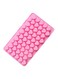 Generic Heart-Shaped Non-Stick 55 Cake Baking Mould Pink 18.5X11X1.4cm