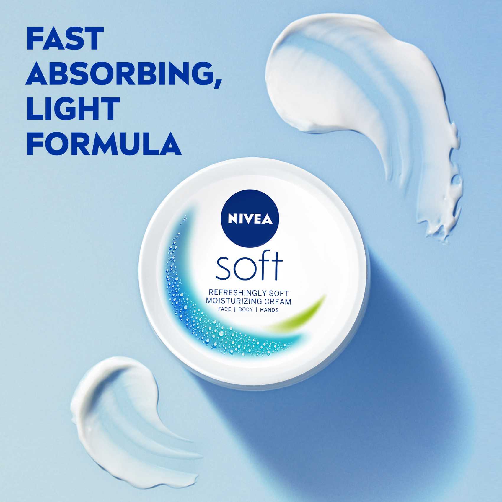 NIVEA Moisturising Cream Soft Refreshing Jar 200ml