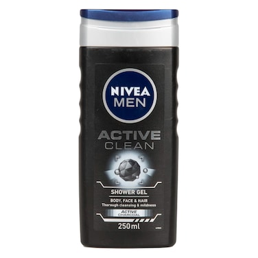 Nivea Men Active Clean Shower Gel 250Ml