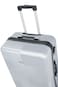 Senator Hard Case Cabin Luggage Trolley Suitcase for Unisex ABS Lightweight Travel Bag with 4 Spinner Wheels KH110 Violet