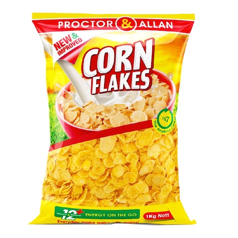 Proctor  Allan Cereal Corn Flakes Value Pack 1Kg