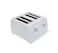 Saachi 4 Slice Toaster NL-TO-4563 &ndash; White