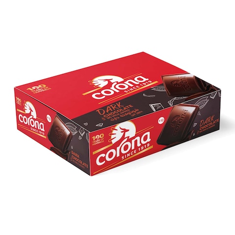 Corona Dark Chocolate - 35 gram - 12 Pieces