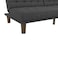 In House Maria 2 In 1 Sofabed Linen Upholstered - Dark Grey