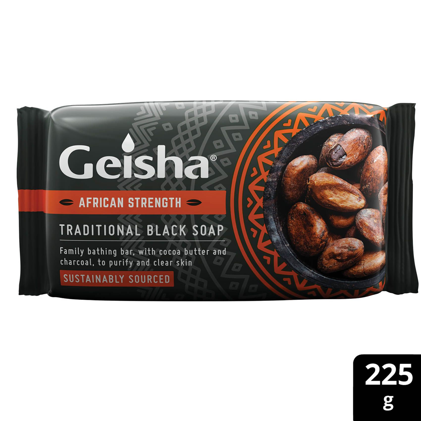 Geisha Traditional Black Soap 225G