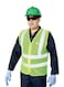Vaultex - Reflective Net Vest Green/White/Yellow XL