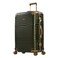 Hard Case Travel Bags Makrolon Polycarbonate Gold Jetstream Aluminum Frame Luggage Zipper Less Suitcase Extra Corner Protection Double Tsa Lock E9R1 Carry On 20 inch Dark Olive
