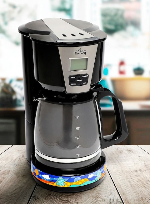 Any Morning SH21515B Touch Screen Programmable Coffee Machine