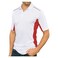 TECK - Santhome DryNCool Polo Shirt with UV protection (White/Red) - S