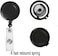 Generic 40 Pcs Retractable Badge Reel Badge Holder Reel Clip For Id Badge Holder