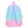 Kaukko Rainbow Backpack Bag Blue and Pink Large 18cm