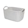 Plastic Rattan Woven Basket Small 24x16x13&nbsp; &nbsp;Assorted