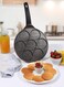 Serenk Fun Cooking Non-Stick Smile Mini Pancakes Maker 260X15mm