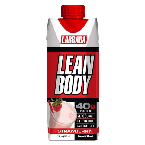 Labrada Lean Body Strawberry Protein Shake 500ml