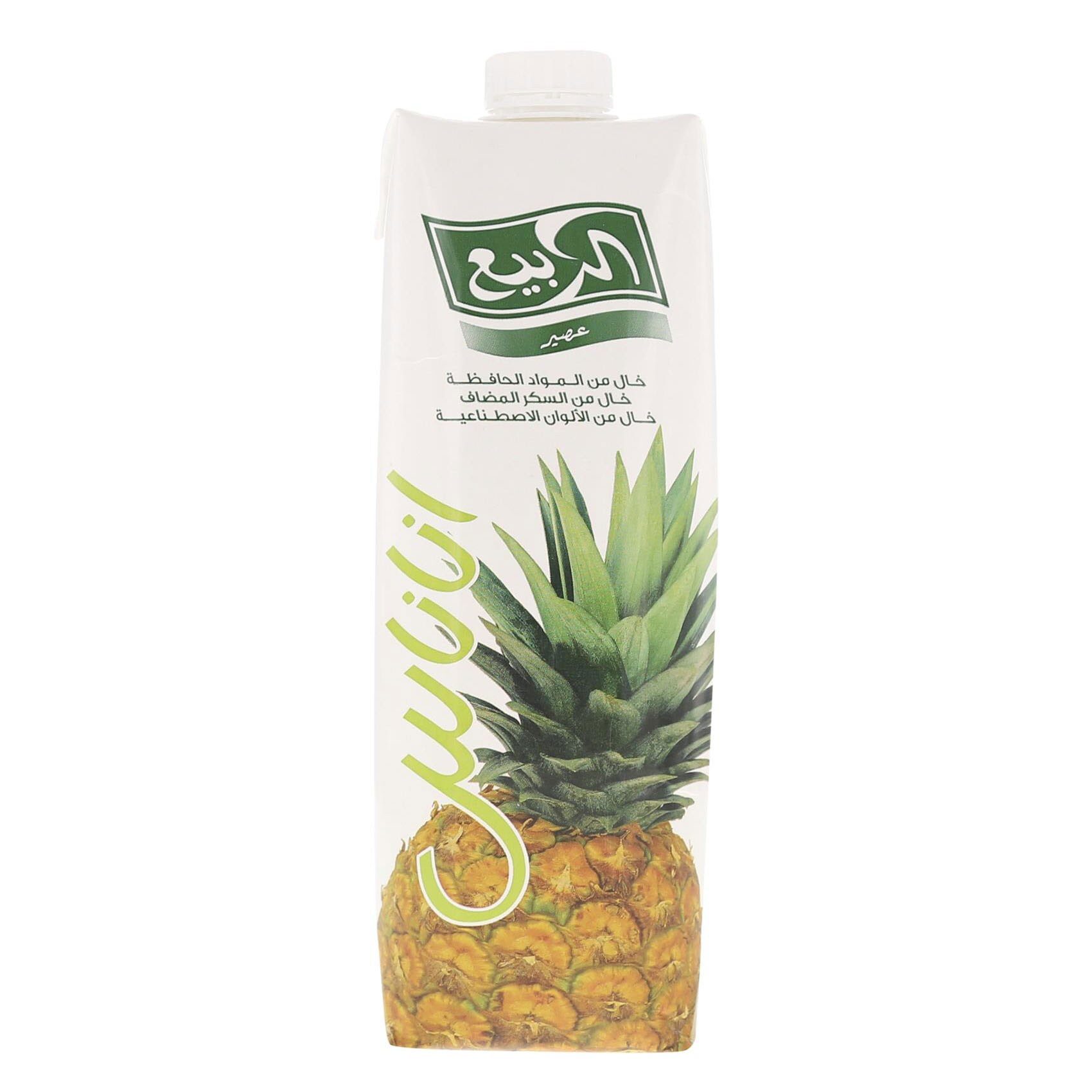 Al Rabie Juice Pineapple Flavor 1 Liter product thumbnail 3