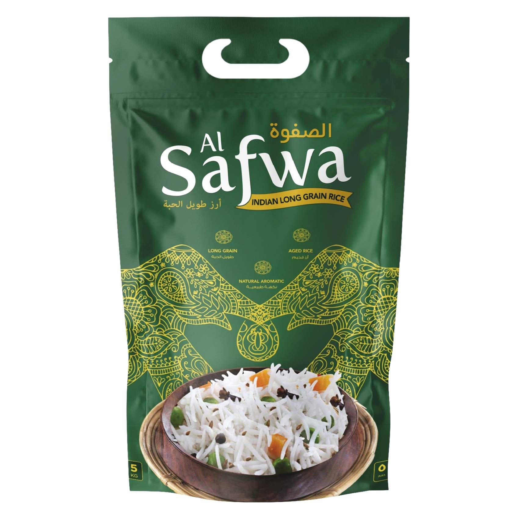 Buy Al Safwa Long Grain Basmati Rice 5kg Online | Carrefour UAE