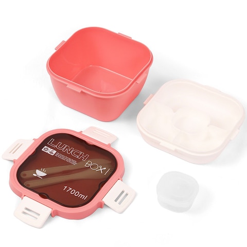 Eazy Kids Lunch Box -Pink