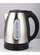 Techno Best Stainless Steel Kettle With Water Level 1.8L, 1850W, BSK-001, Silver/Black