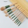 10-Piece Make Up Brush Set Green