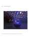 Generic Rotary Flashing Star Moon Projector Night Light