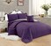 موون طقم لحاف مضغوط وجهين مفرش سرير 6 قطع، مقاس مزدوج، Pu-Gr2

