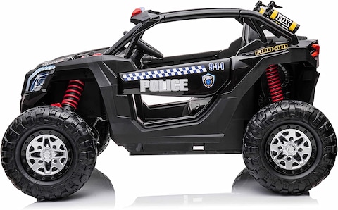 Lovely Baby Powered Riding Jeep For Kids LB 118E, Police (M4) (Black)