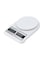 Generic Digital Kitchen Scale, White/Black