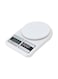 Generic Digital Kitchen Scale, White/Black