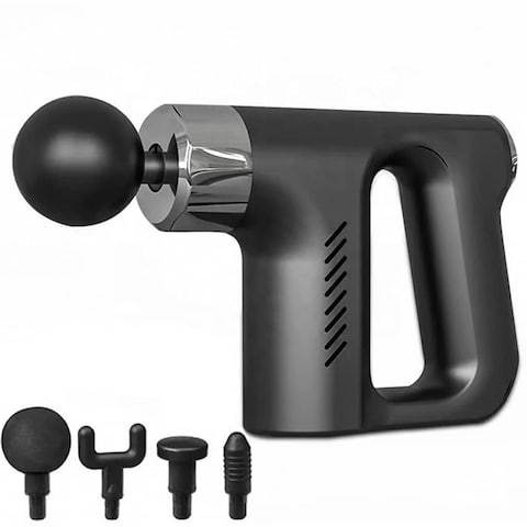 DLC-M6403 4 Heads Massager and Relaxation Machine 30W - Black