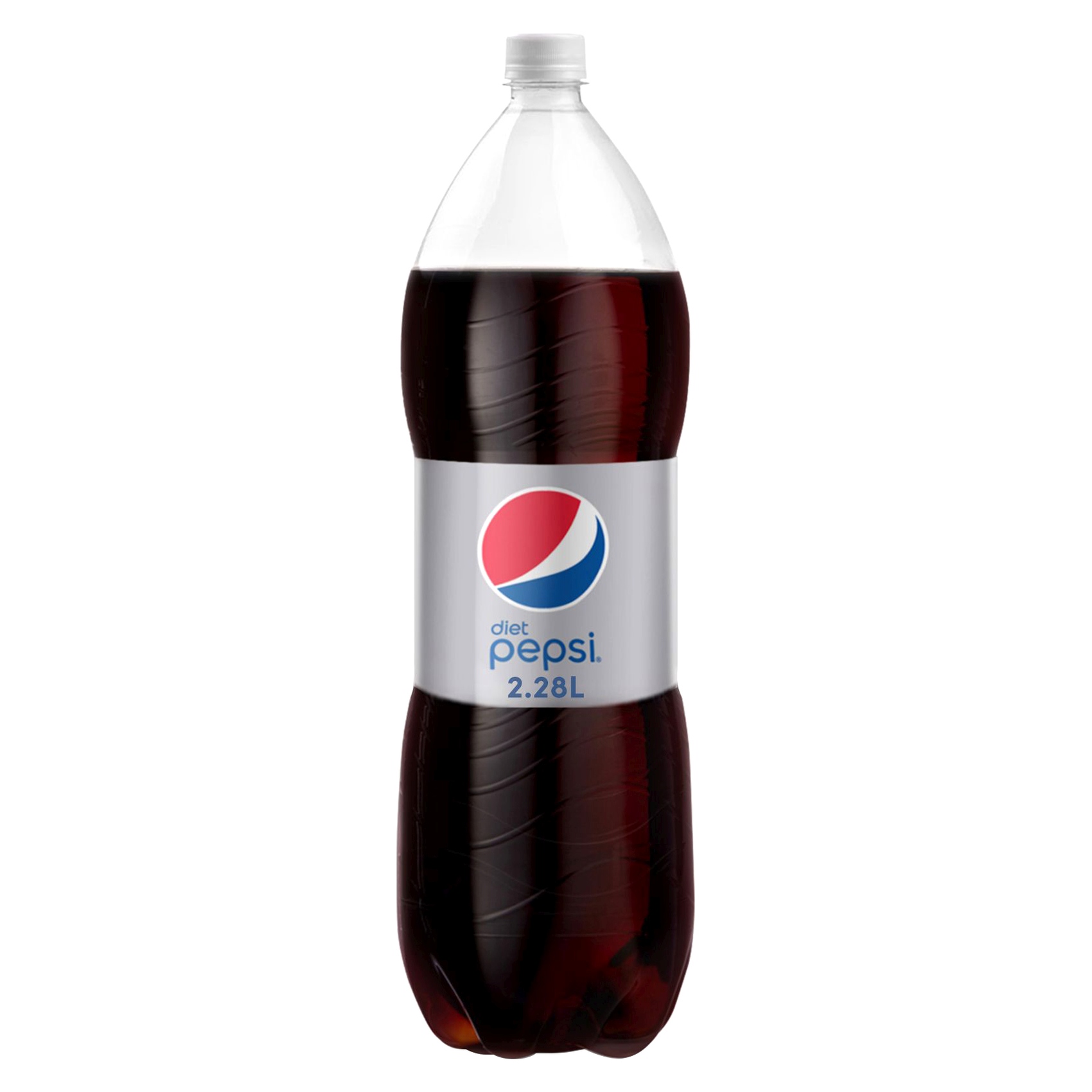 Pepsi Diet Carbonated Soft Drink Plastic Bottle 2.28L Pack of 6