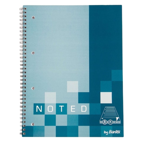 Bantex Spiral Bound Soft Cover A4 Noted Book