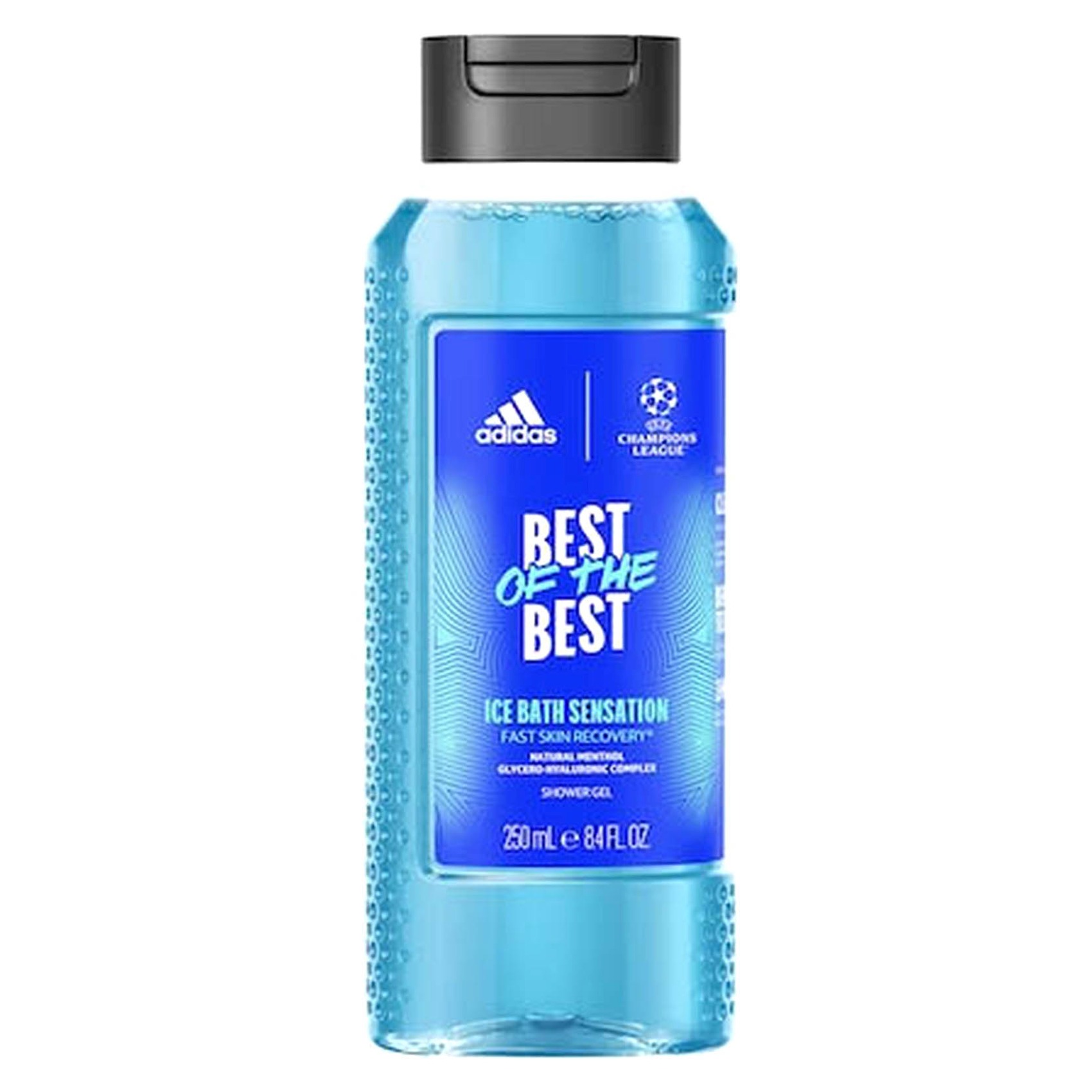 Adidas UEFA Champions League Best Of The Best Ice Bath Sensation Shower Gel Blue 250ml