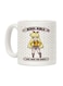 muGGyz Printed Ceramic Coffee Mug White