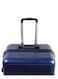 Biggdesign Lightweight Ocean Design Carry On Luggage With Spinner Wheel And Lock System Navy Blue 24-Inch