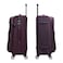 Eminent 4 Wheel Soft Casing Expandable Recycled Medium Luggage Trolley 61cm&nbsp;Purple V6093SZ-24