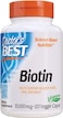 Doctor's Best Biotin To Support Hair, Skin, Nails, 120 Count