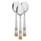 FNS Jessica Stainless Steel Tea Spoon 3 Pieces Set