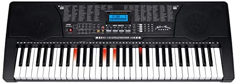 Buy Mike Music ELECTRONIC KEYBOARD 61 KEYS MK825 (Mk-825, black) Online ...