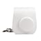 O Ozone Case For Fujifilm Instax Mini 11 Case Pu Leather Instant Camera Cover With Adjustable Strap [ Designed Cover For Fujifilm Instax Mini 11 Instant Camera Bag ] - White