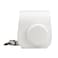 O Ozone Case For Fujifilm Instax Mini 11 Case Pu Leather Instant Camera Cover With Adjustable Strap [ Designed Cover For Fujifilm Instax Mini 11 Instant Camera Bag ] - White