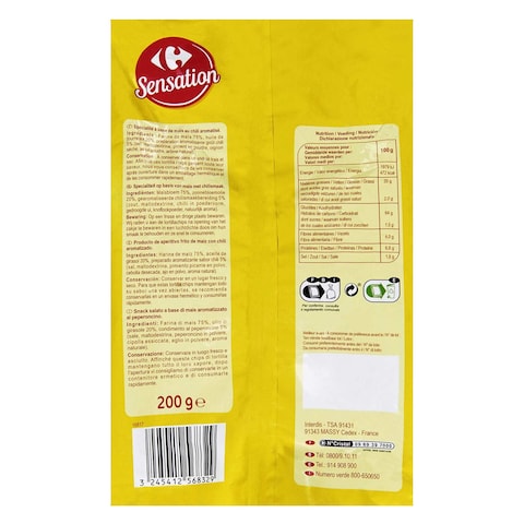 Carrefour Tortillas Chili 200G