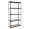 MyChoice 4-Tier Storage Shelf Black 86x36x183cm